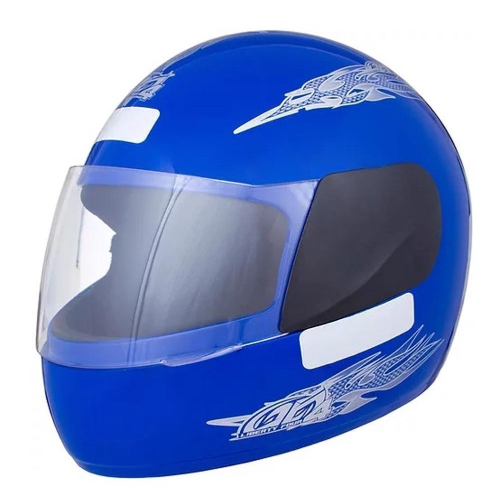 CAPACETE MOTOBOY PRO TORK LIBERTY FOUR 56 AZUL em Oferta na Shopee