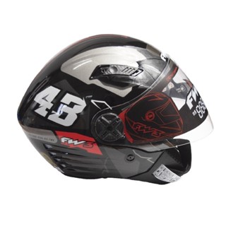 CAPACETE FW3 - X OPEN UP 43 GRAFITE N 056 em Oferta na Shopee