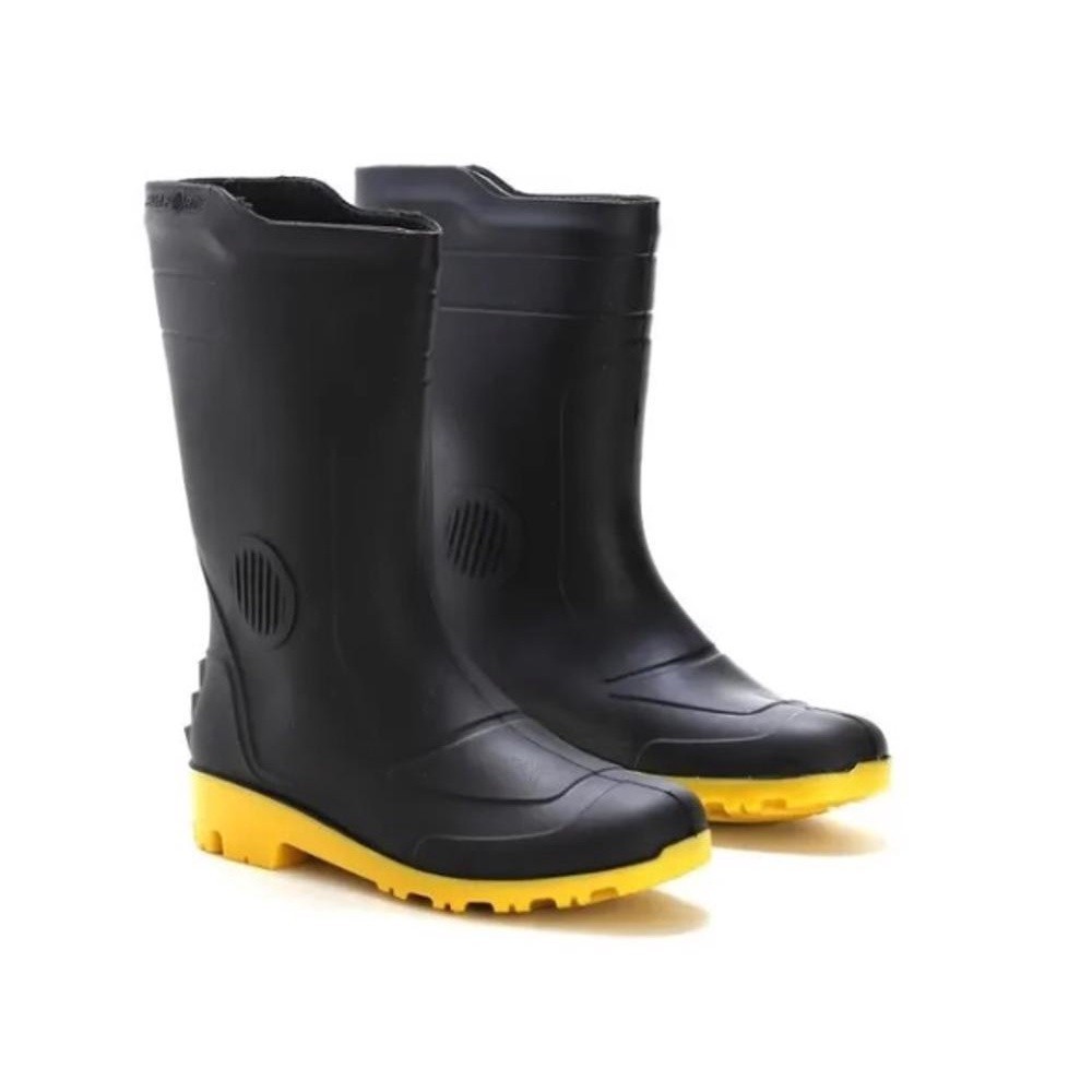 BOTA CHUVA GRENDENE  SOLA AMARELA PEGA FORTE TODOS TAMANHOS em Oferta na Shopee