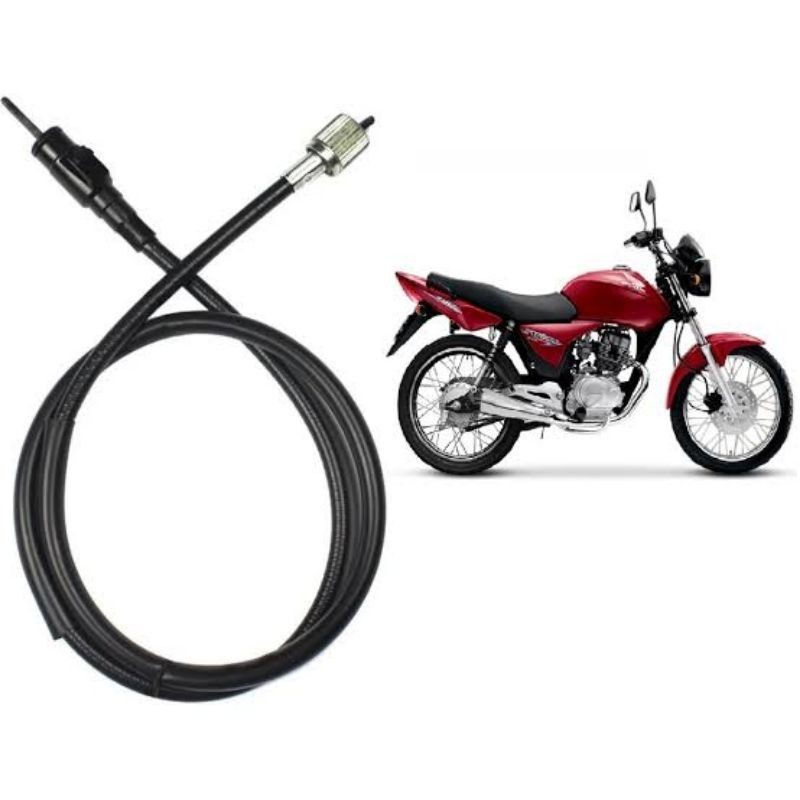 Cabo Do Velocimetro CG 150 Titan 2004 á 2008 / Fan 150 2010 á 2013 / Fan 125 2009 á 2013 Moto Honda Control Flex 2004 2005 2006 2007 2008 2009 2010 2011 2012 2013