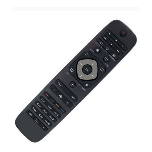Controle Remoto Compatível Com Tv Philips Lcd Led.2 Pilhas