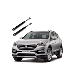 Par 2 Amortecedores Capo Dianteiro Hyundai Santa Fé 2015