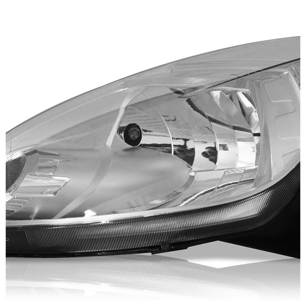 Detalhes do Par Farol Dianteiro Ka 2008 2009 2010 2011 2012 2013 2014 Máscara Cromada