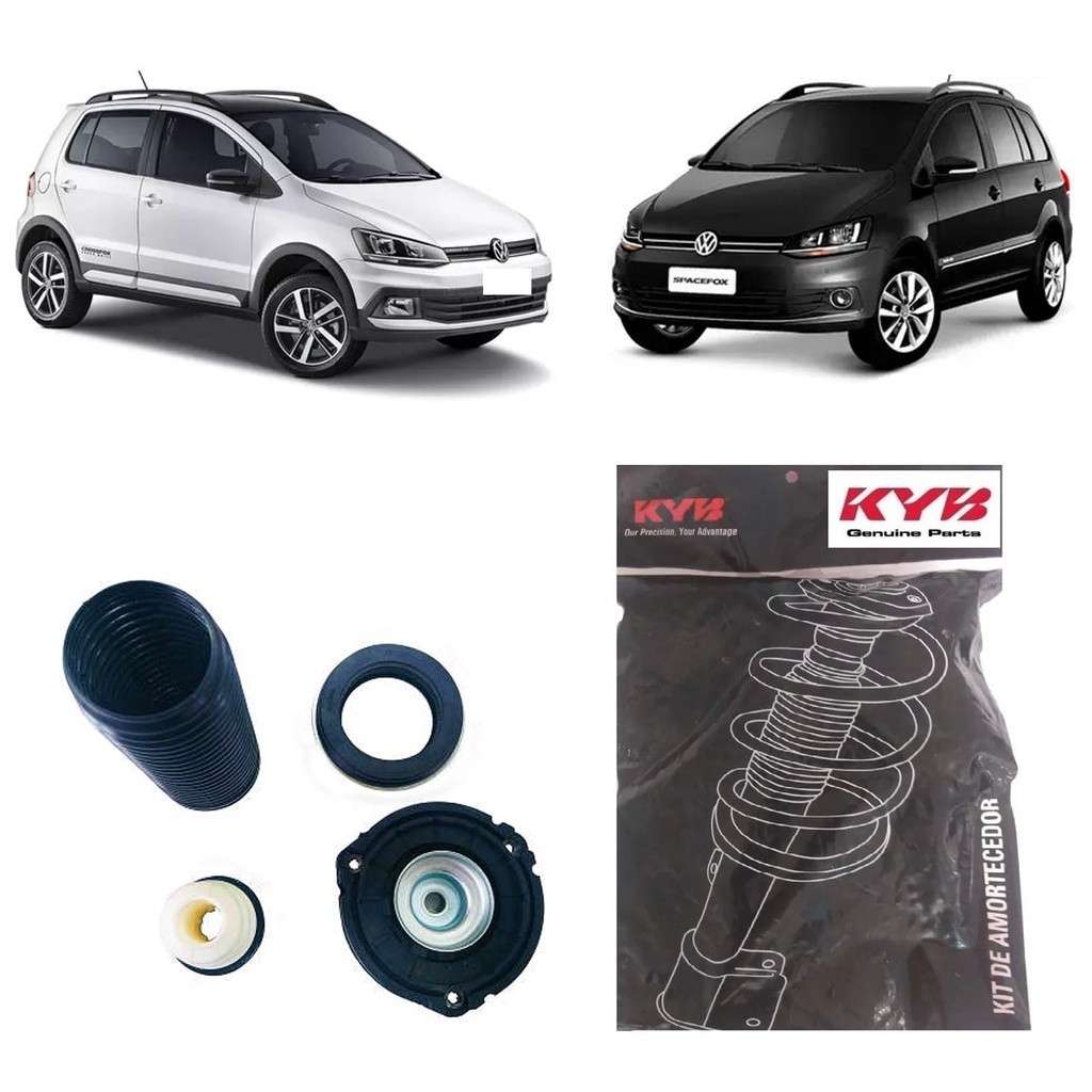 Kit Amortecedor Dianteiro Kayaba Vw Fox 2003/ Polo 2002/2015 em Oferta na Shopee
