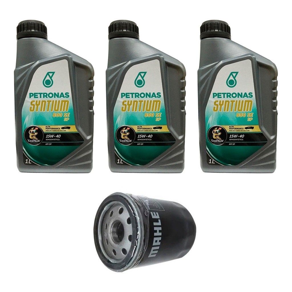 Kit Troca Óleo Syntium 800 15w40 Fiorino Fire 1.4 Flex 14/15 em Oferta na Shopee
