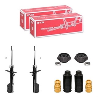 2 Amortecedores Dianteiros Kayaba + Kits Honda Fit 03/08 em Oferta na Shopee