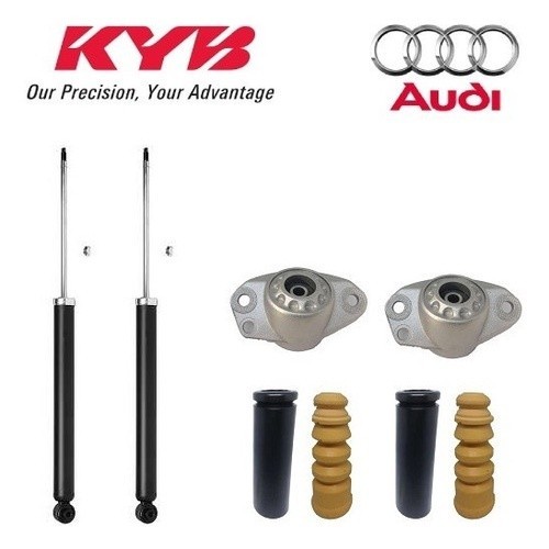 2 Amortecedores Traseiros Kayaba + Kits Audi A3 97/06 em Oferta na Shopee