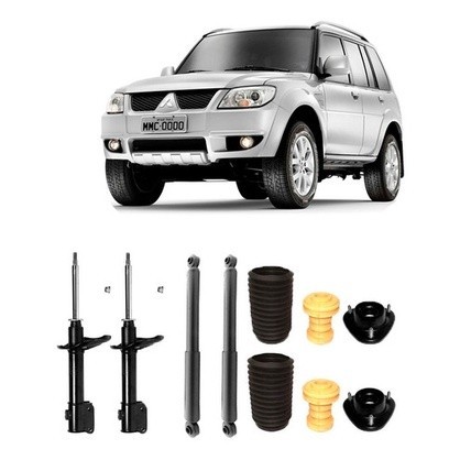 4 Amortecedores Kayaba + Kits Mitsubishi Pajero Tr4 02/15 em Oferta na Shopee