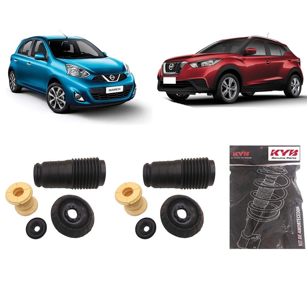 Kit Amortecedor Dianteiro Kayaba Nissan Kicks 2016/ (Par) em Oferta na Shopee