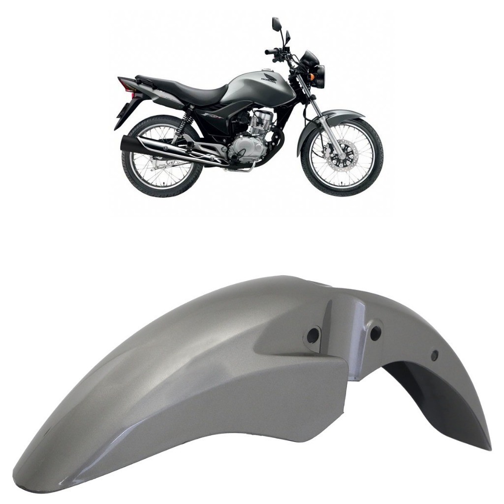 Paralama Dianteiro Cg 150 Fan 2009 2010 2011 2012 2013 Prata em Oferta na Shopee