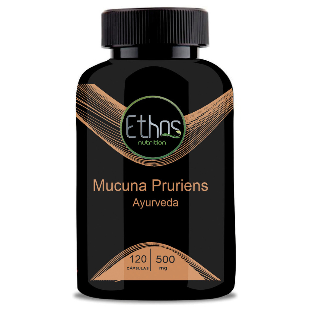 Mucuna Pruriens 500mg 120 Cápsulas  - Ethos Nutrition