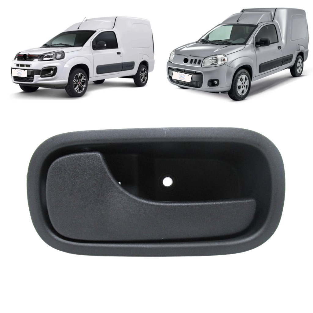 Maçaneta Interna Esquerda Fiat Nova Fiorino 2013-2022 Preta em Oferta na Shopee