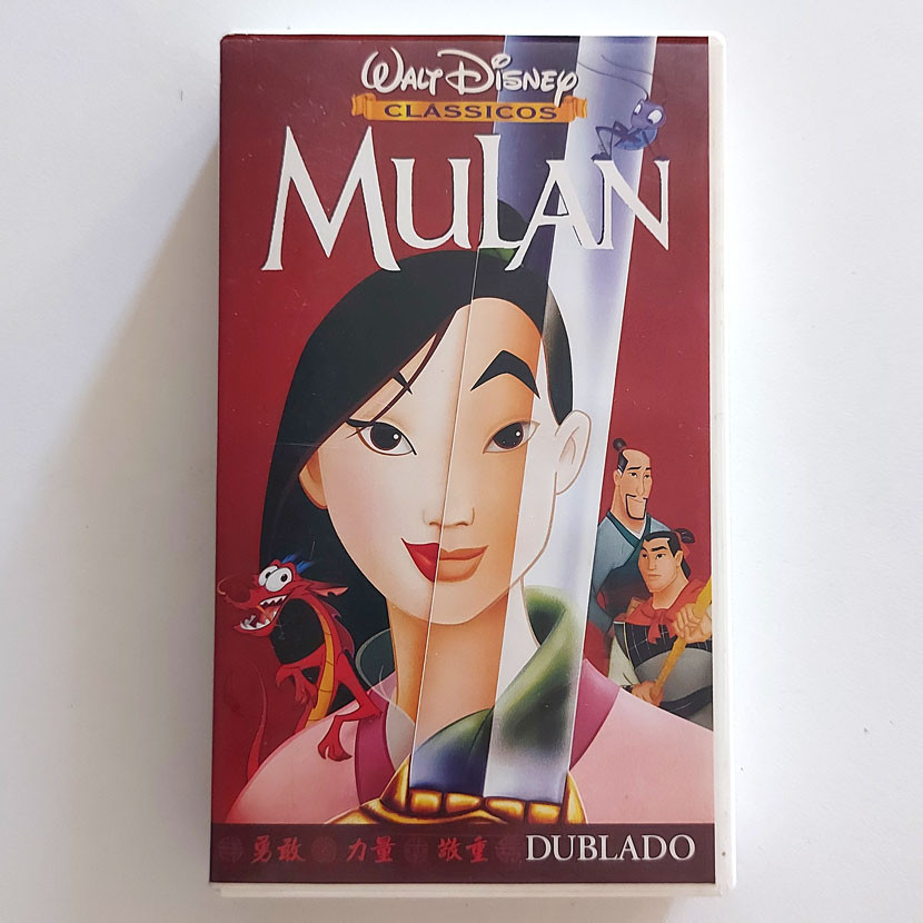 Vhs Mulan - Walt Disney Clássicos Dublado S2