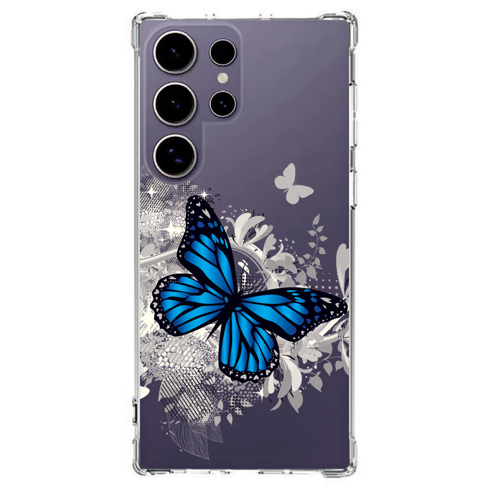 Capinha Capa (0351) BORBOLETA AZUL para SAMSUNG GALAXY A60,A6+,A54,A53,A52S,A52,A51,A50,A41,A40,A35,A34,A33,A32,A31,A30S,A30,A24,A23,A22,A21S,A21,A20S,A20,A15,A14,A13,A12,A11,A10S,A10,A05S,A05,A04S,A04E,A04,A03S,A03CORE,A03