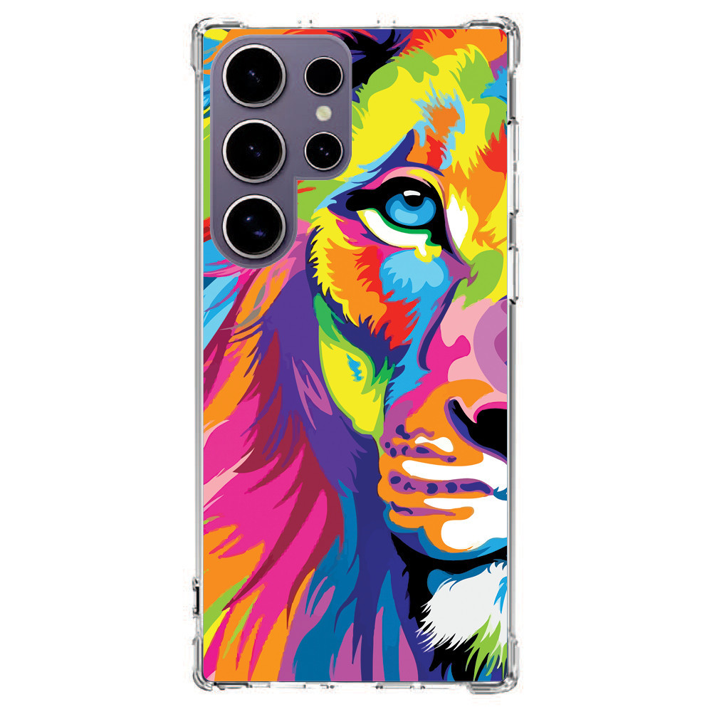 Capinha Capa (2649) LION para SAMSUNG GALAXY A60,A6+,A54,A53,A52S,A52,A51,A50,A41,A40,A35,A34,A33,A32,A31,A30S,A30,A24,A23,A22,A21S,A21,A20S,A20,A15,A14,A13,A12,A11,A10S,A10,A05S,A05,A04S,A04E,A04,A03S,A03CORE,A03