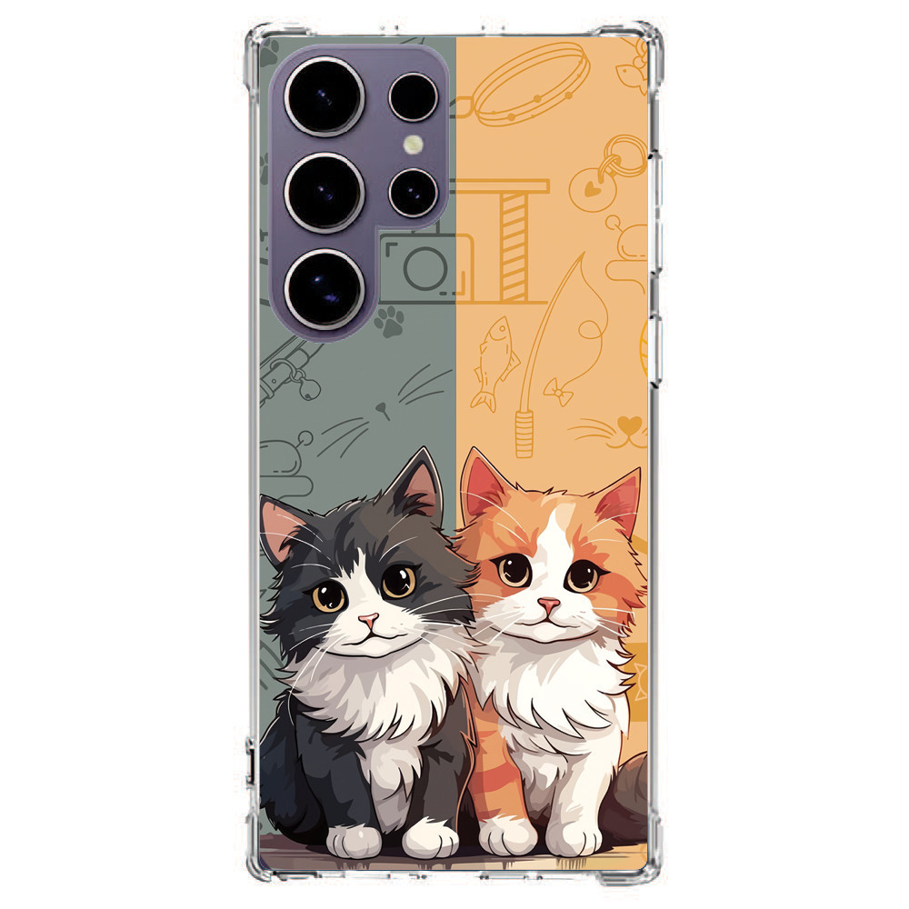 Capinha Capa (3285) GATINHOS para SAMSUNG GALAXY A60,A6+,A54,A53,A52S,A52,A51,A50,A41,A40,A35,A34,A33,A32,A31,A30S,A30,A24,A23,A22,A21S,A21,A20S,A20,A15,A14,A13,A12,A11,A10S,A10,A05S,A05,A04S,A04E,A04,A03S,A03CORE,A03