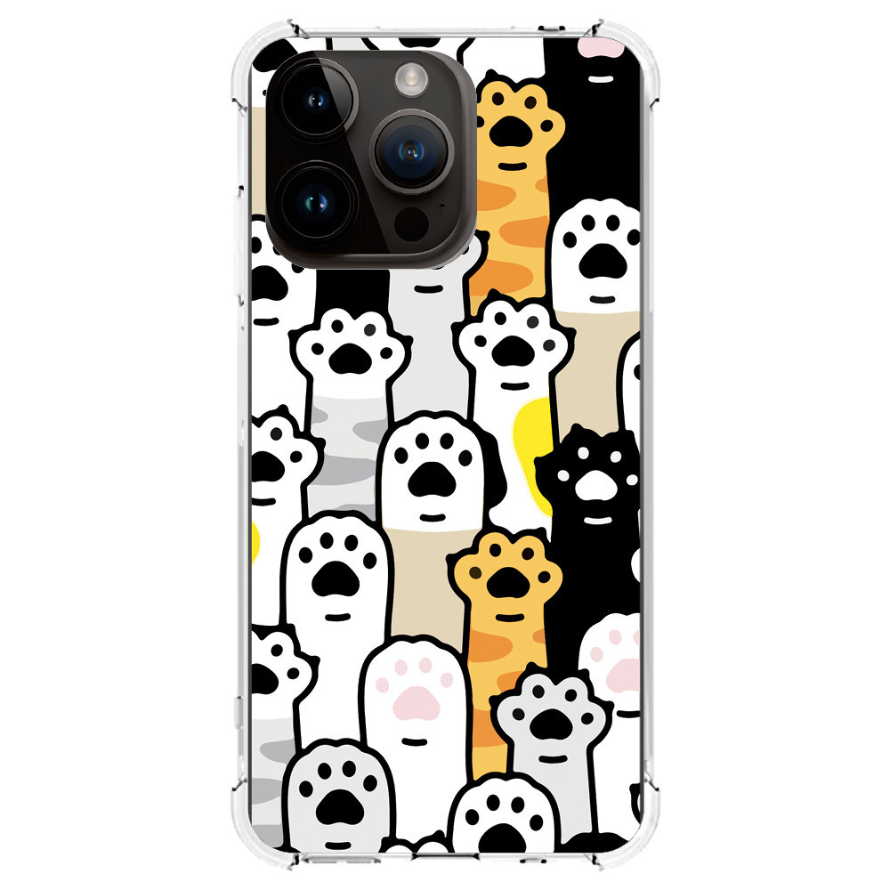 Capinha Capa (2406) PATAS CAT para IPHONE 15 PRO MAX,15 PRO,15 PLUS,15,14 PRO MAX,14 PRO,14 PLUS,14,13 PRO MAX,13 PRO,13 MINI,13,12 PRO MAX,12 PRO,12 MINI,12,11 PRO MAX,11 PRO,11,XS MAX,XR,XS,X,8 PLUS,8,SE 2020,7 PLUS,7,6 PLUS,6,6S