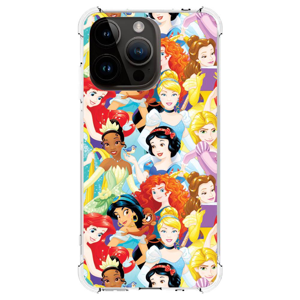 Capinha Capa (3108) PRINCESAS para IPHONE 15 PRO MAX,15 PRO,15 PLUS,15,14 PRO MAX,14 PRO,14 PLUS,14,13 PRO MAX,13 PRO,13 MINI,13,12 PRO MAX,12 PRO,12 MINI,12,11 PRO MAX,11 PRO,11,XS MAX,XR,XS,X,8 PLUS,8,SE 2020,7 PLUS,7,6 PLUS,6,6S