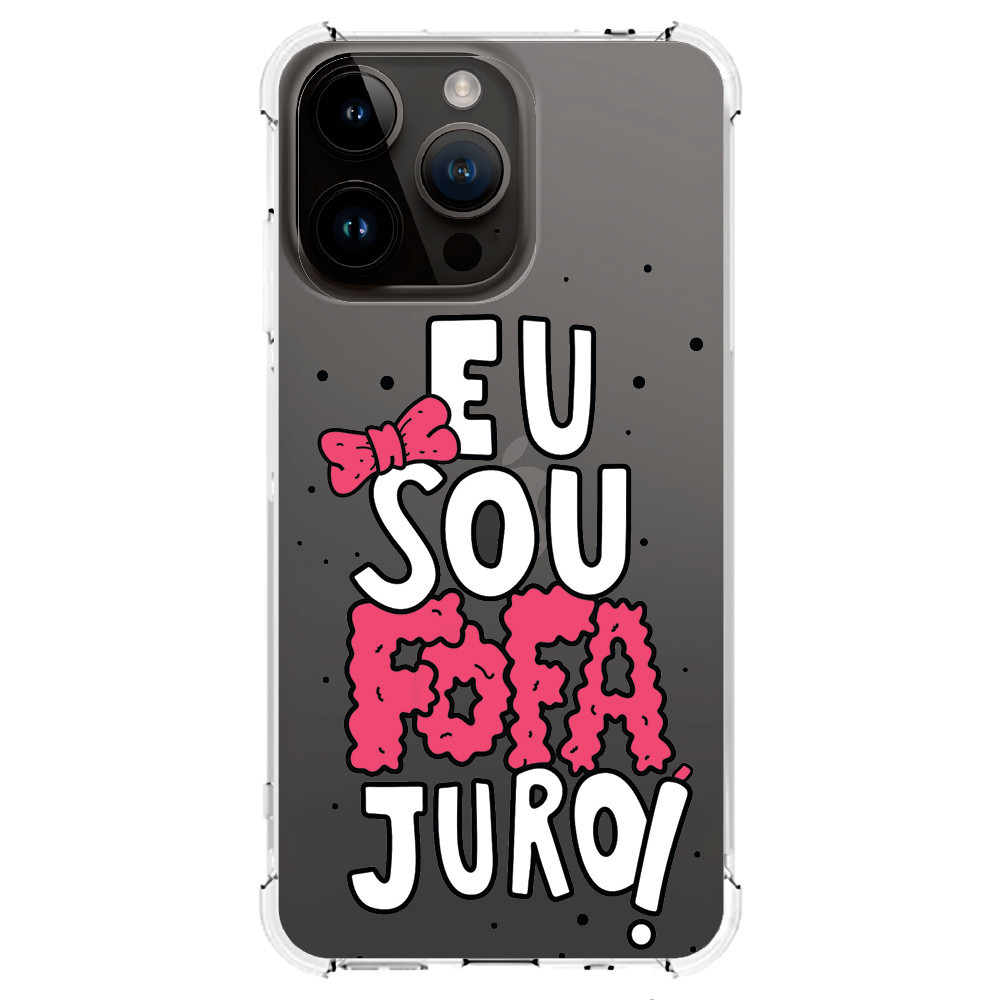 Capinha Capa (0165) EU SOU FOFA para IPHONE 15 PRO MAX,15 PRO,15 PLUS,15,14 PRO MAX,14 PRO,14 PLUS,14,13 PRO MAX,13 PRO,13 MINI,13,12 PRO MAX,12 PRO,12 MINI,12,11 PRO MAX,11 PRO,11,XS MAX,XR,XS,X,8 PLUS,8,SE 2020,7 PLUS,7,6 PLUS,6,6S