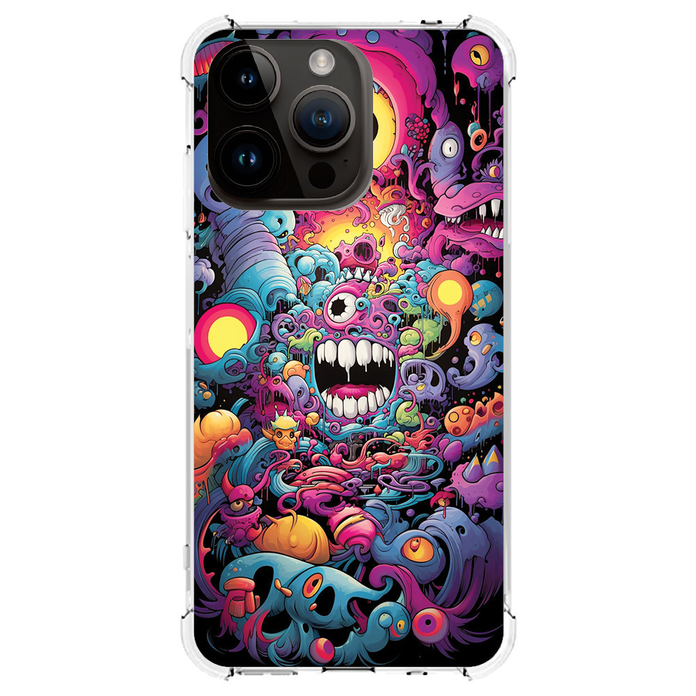 Capinha Capa (3224) MONSTERS para IPHONE 15 PRO MAX,15 PRO,15 PLUS,15,14 PRO MAX,14 PRO,14 PLUS,14,13 PRO MAX,13 PRO,13 MINI,13,12 PRO MAX,12 PRO,12 MINI,12,11 PRO MAX,11 PRO,11,XS MAX,XR,XS,X,8 PLUS,8,SE 2020,7 PLUS,7,6 PLUS,6,6S