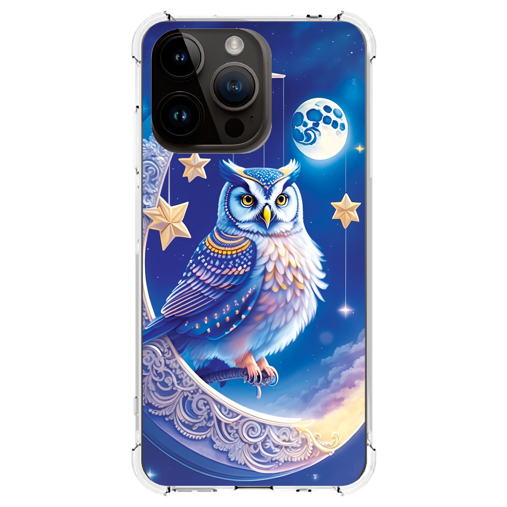 Capinha Capa (3270) CORUJA SPACE para IPHONE 15 PRO MAX,15 PRO,15 PLUS,15,14 PRO MAX,14 PRO,14 PLUS,14,13 PRO MAX,13 PRO,13 MINI,13,12 PRO MAX,12 PRO,12 MINI,12,11 PRO MAX,11 PRO,11,XS MAX,XR,XS,X,8 PLUS,8,SE 2020,7 PLUS,7,6 PLUS,6,6S