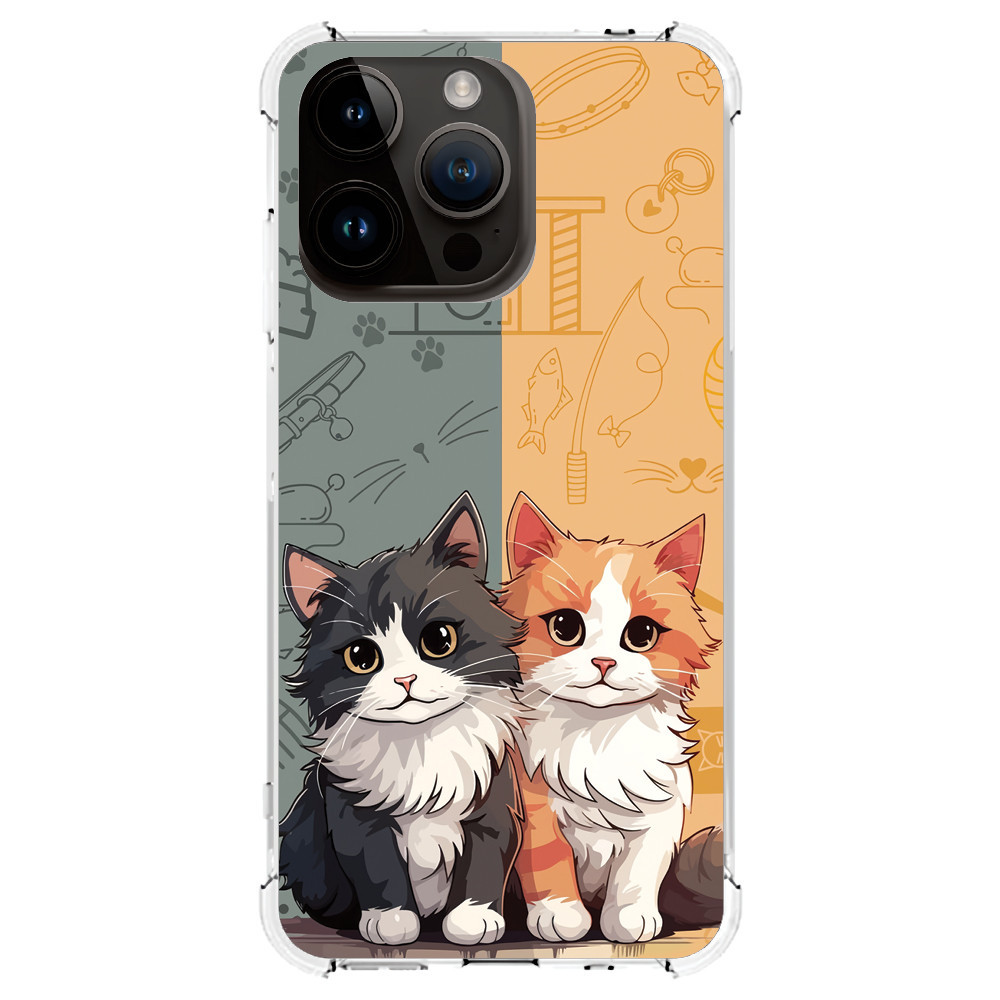 Capinha Capa (3285) GATINHOS para IPHONE 15 PRO MAX,15 PRO,15 PLUS,15,14 PRO MAX,14 PRO,14 PLUS,14,13 PRO MAX,13 PRO,13 MINI,13,12 PRO MAX,12 PRO,12 MINI,12,11 PRO MAX,11 PRO,11,XS MAX,XR,XS,X,8 PLUS,8,SE 2020,7 PLUS,7,6 PLUS,6,6S
