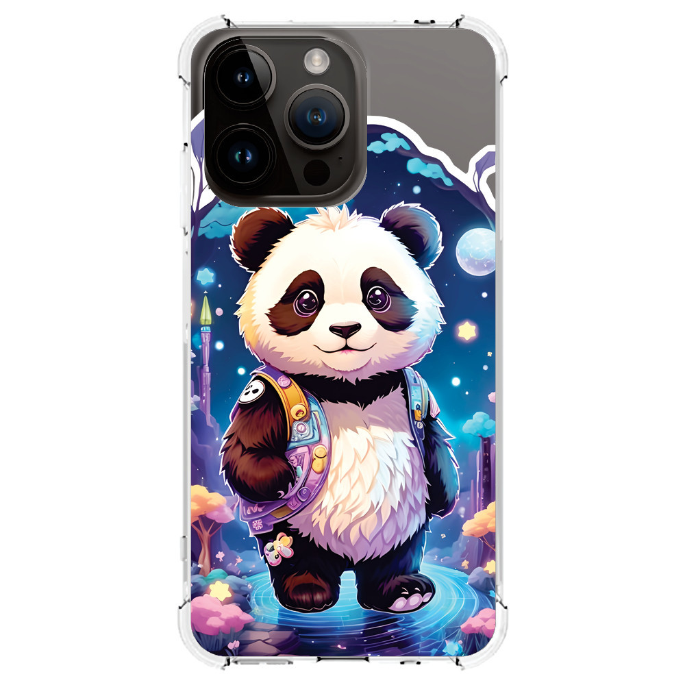 Capinha Capa (3300) PANDA SPACE 1 para IPHONE 15 PRO MAX,15 PRO,15 PLUS,15,14 PRO MAX,14 PRO,14 PLUS,14,13 PRO MAX,13 PRO,13 MINI,13,12 PRO MAX,12 PRO,12 MINI,12,11 PRO MAX,11 PRO,11,XS MAX,XR,XS,X,8 PLUS,8,SE 2020,7 PLUS,7,6 PLUS,6,6S