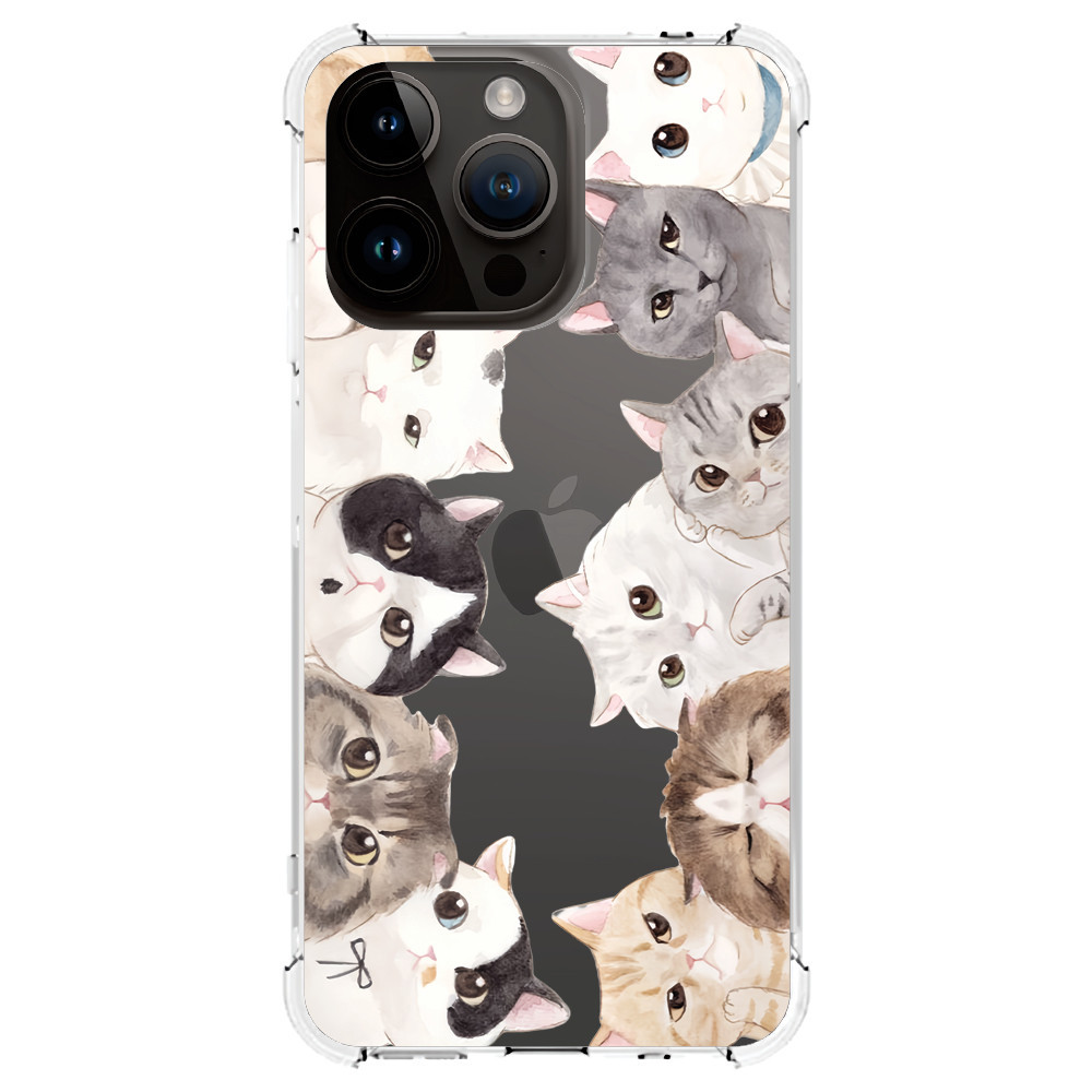 Capinha Capa (3306) GATINHOS para IPHONE 15 PRO MAX,15 PRO,15 PLUS,15,14 PRO MAX,14 PRO,14 PLUS,14,13 PRO MAX,13 PRO,13 MINI,13,12 PRO MAX,12 PRO,12 MINI,12,11 PRO MAX,11 PRO,11,XS MAX,XR,XS,X,8 PLUS,8,SE 2020,7 PLUS,7,6 PLUS,6,6S