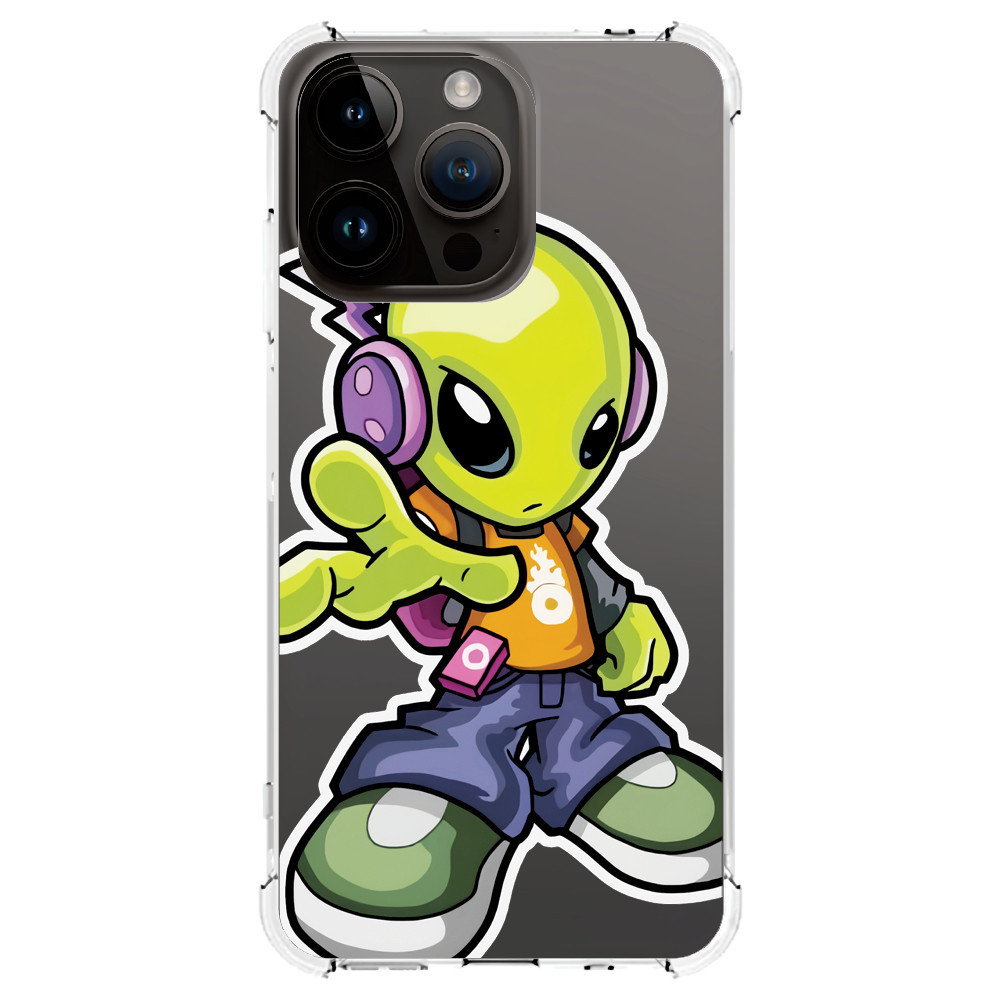 Capinha Capa (3318) ALIEN COOL para IPHONE 15 PRO MAX,15 PRO,15 PLUS,15,14 PRO MAX,14 PRO,14 PLUS,14,13 PRO MAX,13 PRO,13 MINI,13,12 PRO MAX,12 PRO,12 MINI,12,11 PRO MAX,11 PRO,11,XS MAX,XR,XS,X,8 PLUS,8,SE 2020,7 PLUS,7,6 PLUS,6,6S