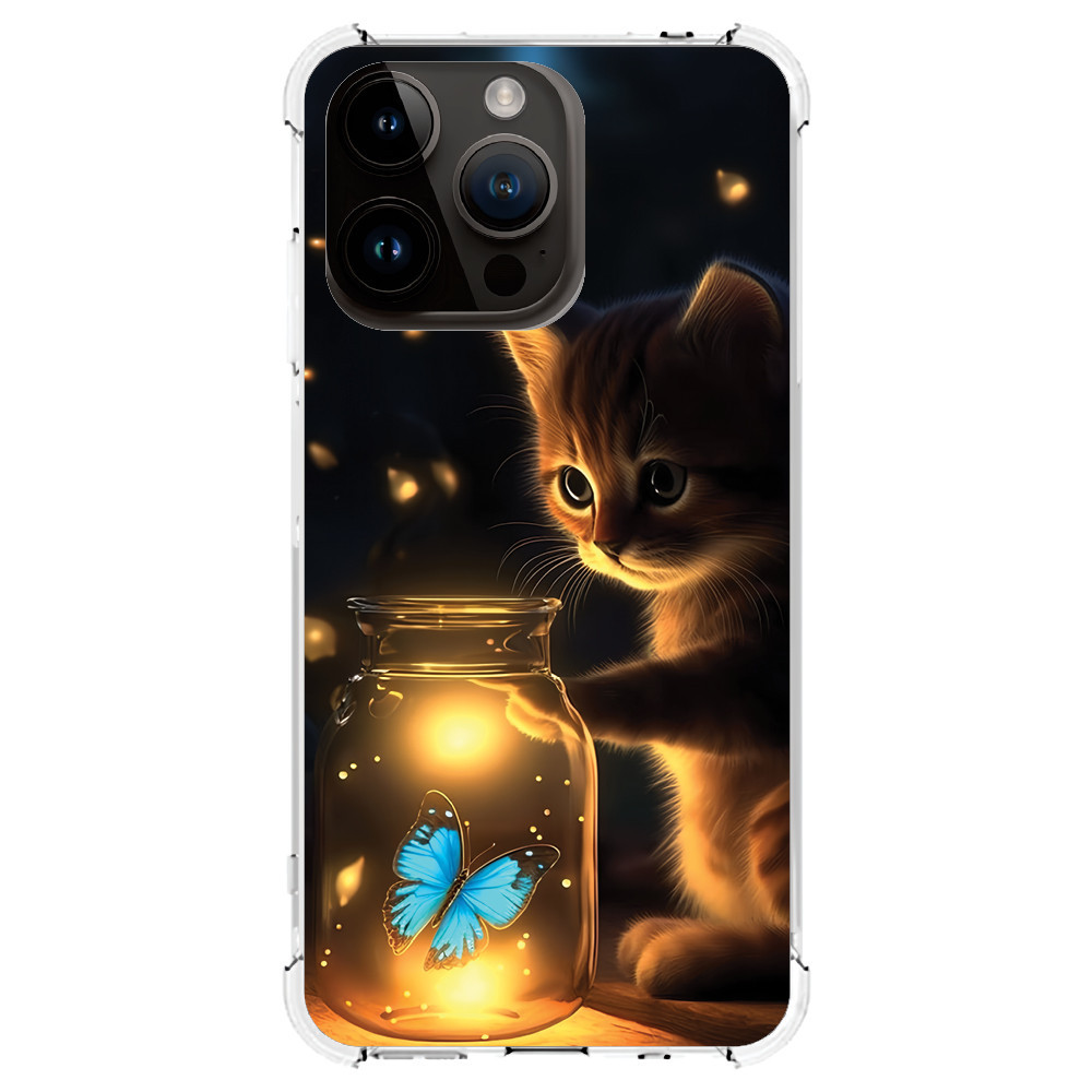 Capinha Capa (3373) CAT BUTFY para IPHONE 15 PRO MAX,15 PRO,15 PLUS,15,14 PRO MAX,14 PRO,14 PLUS,14,13 PRO MAX,13 PRO,13 MINI,13,12 PRO MAX,12 PRO,12 MINI,12,11 PRO MAX,11 PRO,11,XS MAX,XR,XS,X,8 PLUS,8,SE 2020,7 PLUS,7,6 PLUS,6,6S