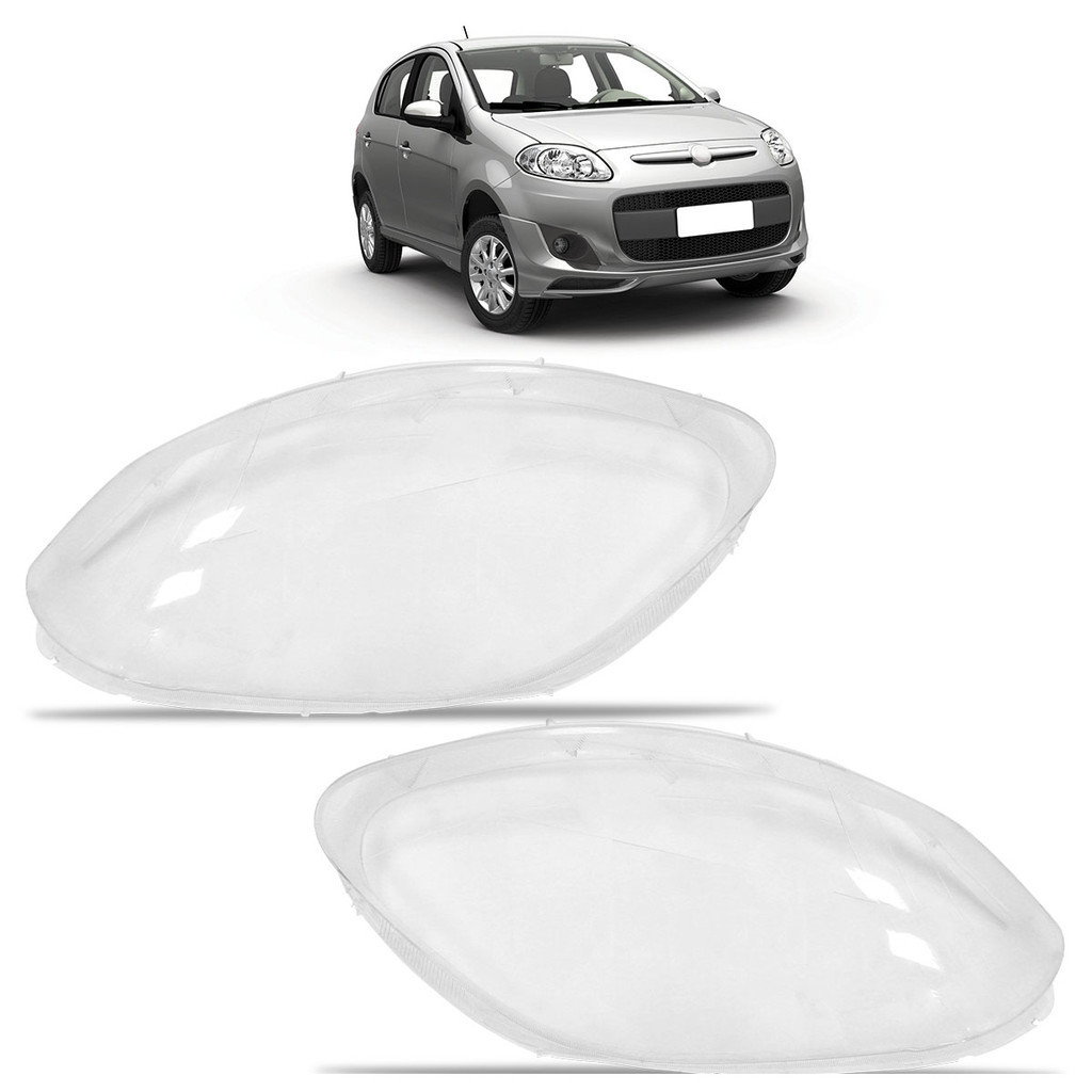 Par Lente Farol Palio G5 2012 2013 2014 2015 2016 Transparente Lente Lisa Acrilico em Oferta na Shopee