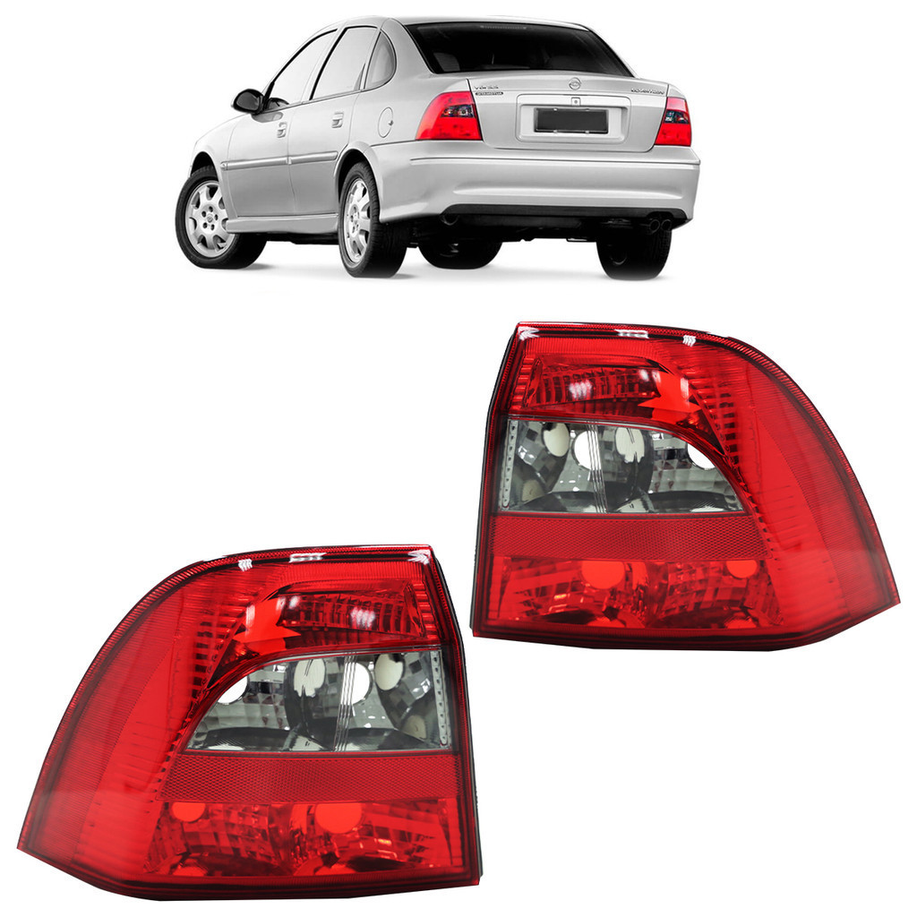 Par Lanterna Traseira Vectra 2000 2001 2002 2003 2004 2005 Fumê em Oferta na Shopee