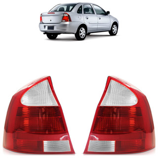 Par Lanterna Traseira Corsa Sedan 2003 2004 2005 2006 2008 2009 2010 2011 Pisca Cristal em Oferta na Shopee