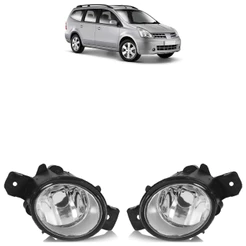 Par Farol Milha Auxiliar Livina 2009 2010 2011 2012 2013 2014 Neblina Lente Lisa Vidro