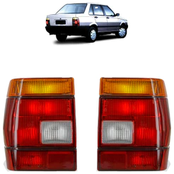 Par Lanterna Traseira Premio 1985 1986 1987 1988 1989 1990 1991 1992 A 1994 Tricolor Lente Acrilico