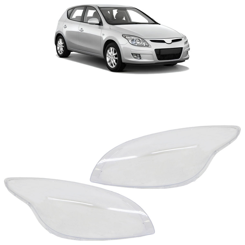 Par Lente Farol Dianteiro I30 2009 2010 2011 2012 Lisa Acrilico em Oferta na Shopee