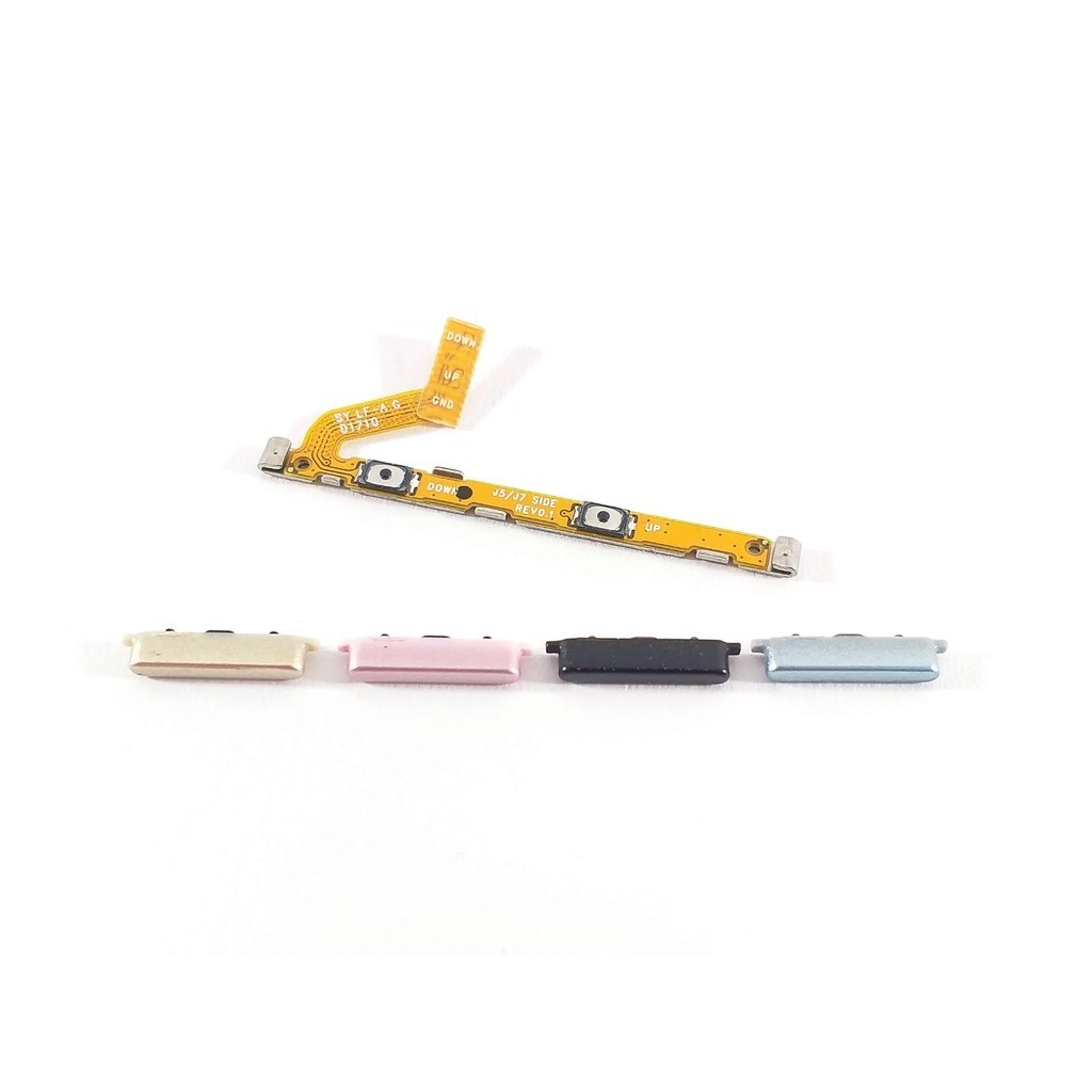 2 BOTÃO VOLUME + FLEX VOLUME COMPATÍVEL COM GALAXY SAMSUNG J3 PRO J5 PRO J7 PRO - NOVO - COM GARANTIA