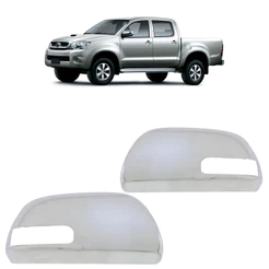 Par Capa Retrovisor Hilux 2005 2006 2007 2008 2009 2010 2011 2012 2013 2014 2015 Cromada