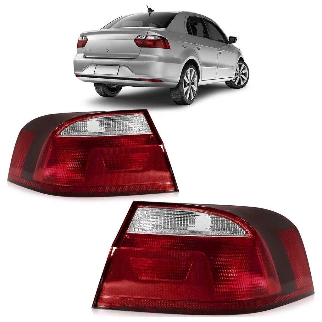 Par Lanterna Traseira Voyage 2013 2014 2015 2016 2017 2018 2019 Bicolor Canto em Oferta na Shopee