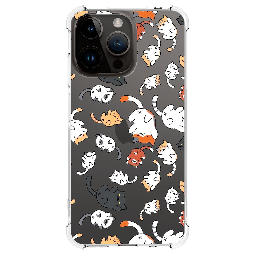 Capa Capinha (1566) GATOS para IPHONE 15 PRO MAX,15 PRO,15 PLUS,15,14 PRO MAX,14 PRO,14 PLUS,14,13 PRO MAX,13 PRO,13 MINI,13,12 PRO MAX,12 PRO,12 MINI,12,11 PRO MAX,11 PRO,11,XS MAX,XR,XS,X,8 PLUS,8,SE 2020,7 PLUS,7,6 PLUS,6,6S