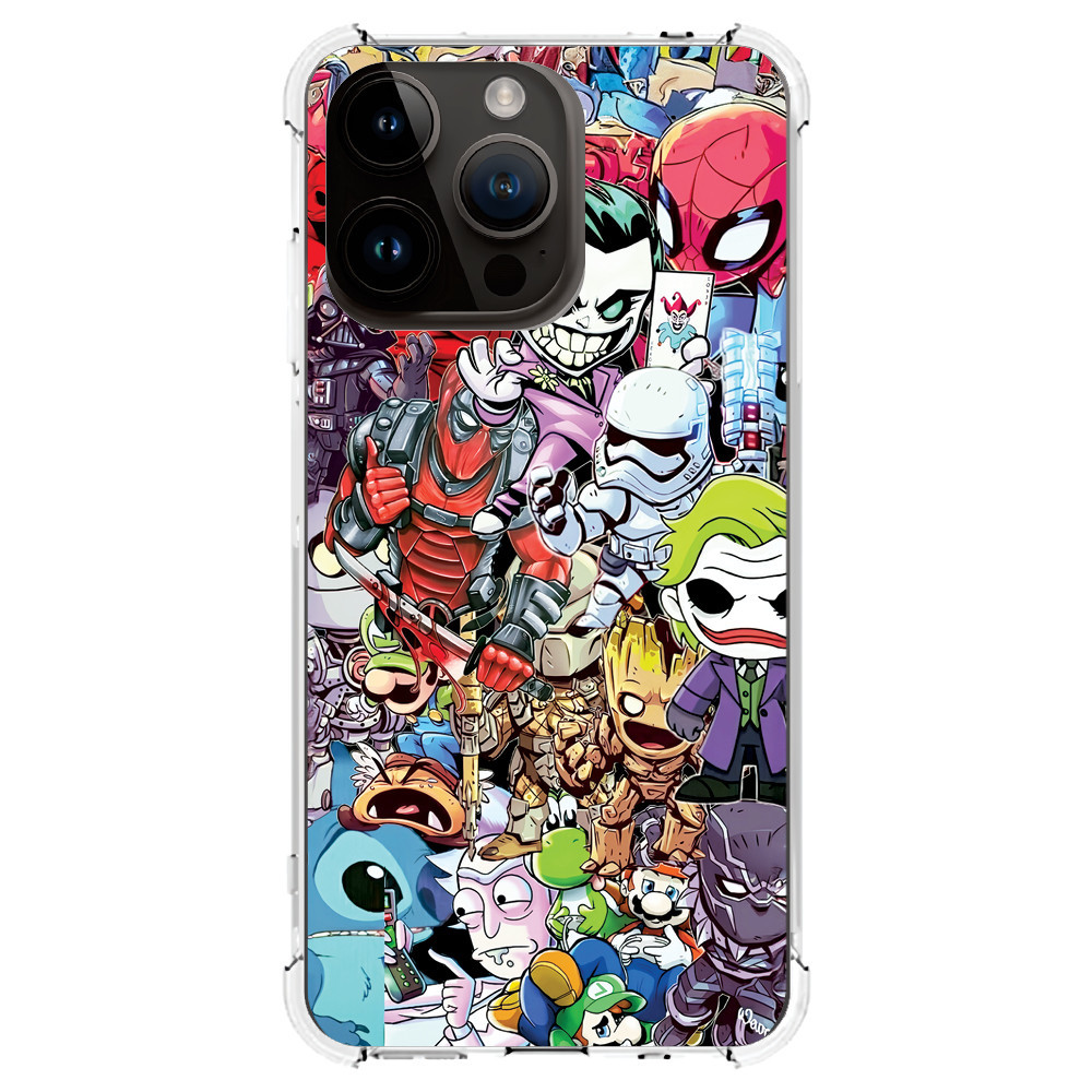 Capa Capinha (3164) CARTOONS GEEK para IPHONE 15 PRO MAX,15 PRO,15 PLUS,15,14 PRO MAX,14 PRO,14 PLUS,14,13 PRO MAX,13 PRO,13 MINI,13,12 PRO MAX,12 PRO,12 MINI,12,11 PRO MAX,11 PRO,11,XS MAX,XR,XS,X,8 PLUS,8,SE 2020,7 PLUS,7,6 PLUS,6,6S