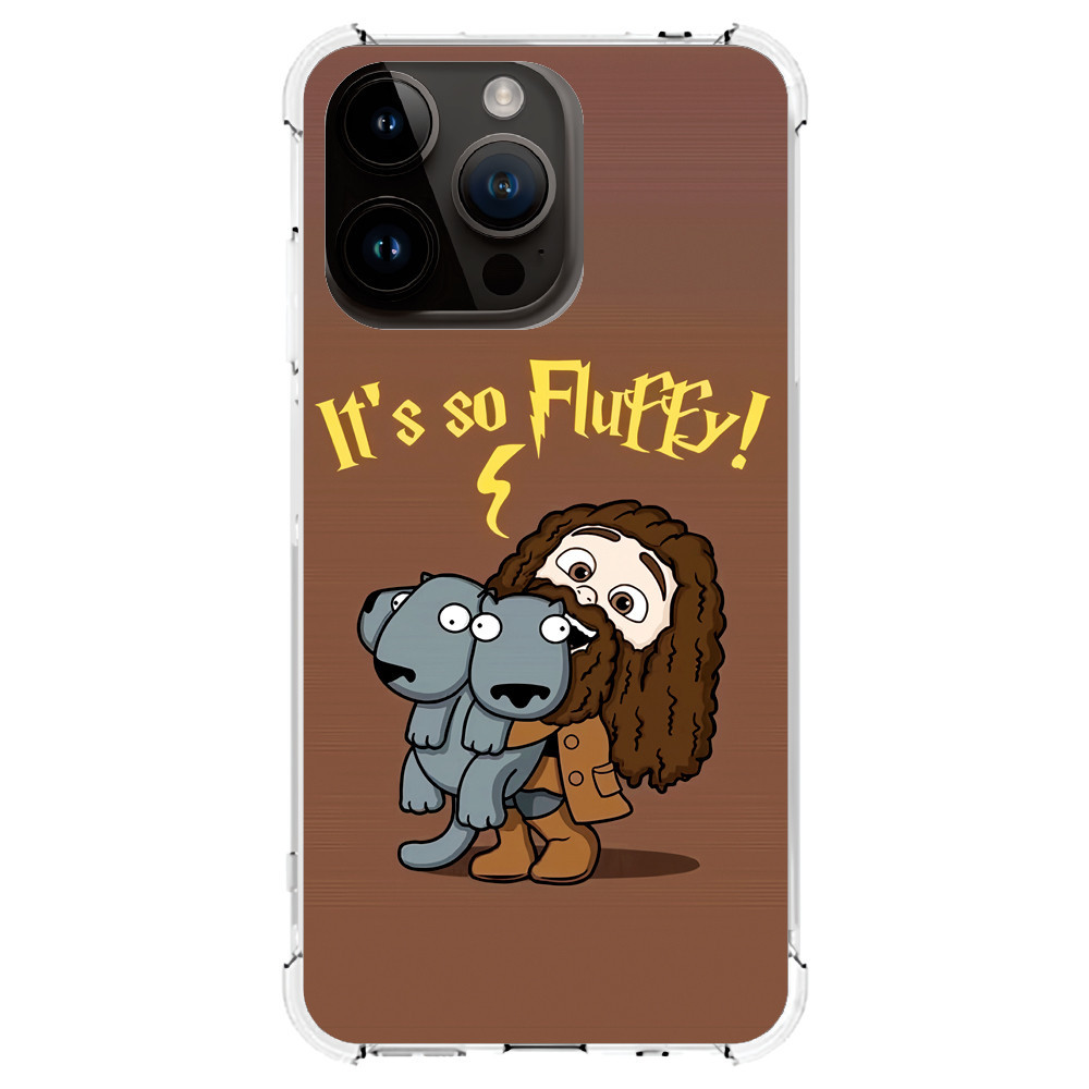 Capa Capinha (3288) HAGRID FLUFFY para IPHONE 15 PRO MAX,15 PRO,15 PLUS,15,14 PRO MAX,14 PRO,14 PLUS,14,13 PRO MAX,13 PRO,13 MINI,13,12 PRO MAX,12 PRO,12 MINI,12,11 PRO MAX,11 PRO,11,XS MAX,XR,XS,X,8 PLUS,8,SE 2020,7 PLUS,7,6 PLUS,6,6S