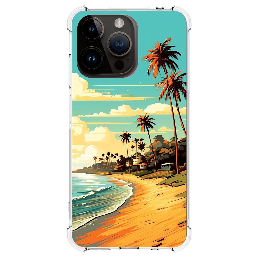 Capa Capinha (3366) BEACH ON para IPHONE 15 PRO MAX,15 PRO,15 PLUS,15,14 PRO MAX,14 PRO,14 PLUS,14,13 PRO MAX,13 PRO,13 MINI,13,12 PRO MAX,12 PRO,12 MINI,12,11 PRO MAX,11 PRO,11,XS MAX,XR,XS,X,8 PLUS,8,SE 2020,7 PLUS,7,6 PLUS,6,6S