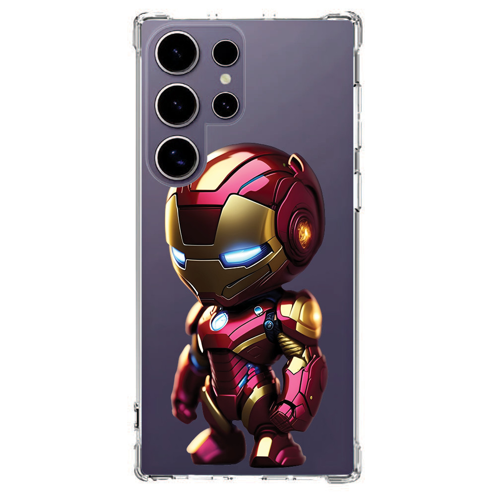 Capa Capinha (3220) MINI IRON MAN para SAMSUNG GALAXY NOTE 20 ULTRA,NOTE 20+,NOTE 20,S23 ULTRA,S23+,S23 FE,S23,S22 ULTRA,S22+,S22,S21 ULTRA,S21+,S21 FE,S21,S20 ULTRA,S20+,S20 FE,S20,S10+,S10E,S10 LITE,S10,S9+,S9,A73,A72,A71,A70S,A70 