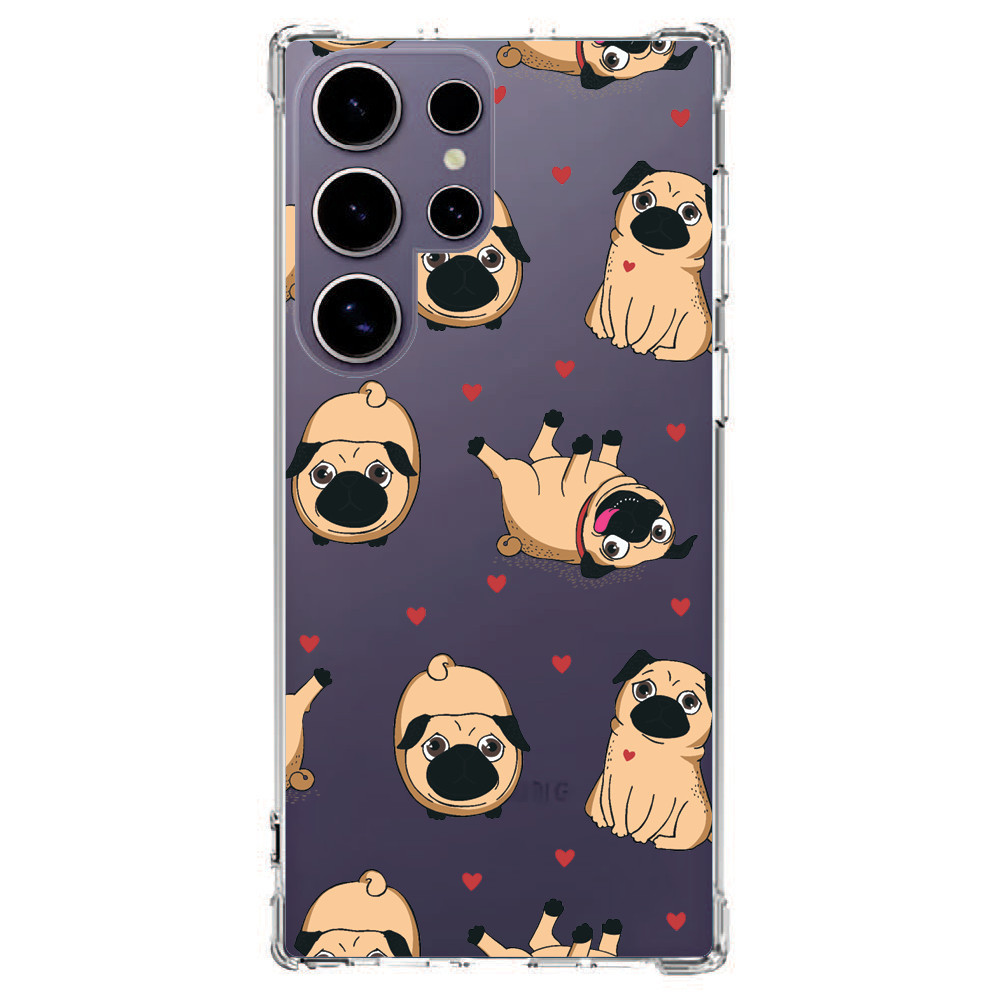 Capa Capinha (0229) PUG para SAMSUNG GALAXY A60,A6+,A54,A53,A52S,A52,A51,A50,A41,A40,A35,A34,A33,A32,A31,A30S,A30,A24,A23,A22,A21S,A21,A20S,A20,A15,A14,A13,A12,A11,A10S,A10,A05S,A05,A04S,A04E,A04,A03S,A03CORE,A03