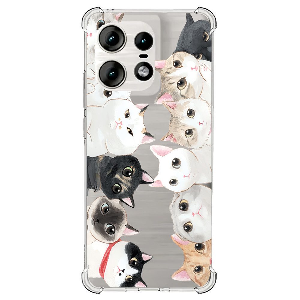 Capa Capinha (1531) GATINHOS para MOTOROLA MOTO G200 5G,G100,G84,G82,G73,G71,G62,G5S+,G54,G53,G52,G50,G42,G41,G32,G31,G30,G23,G22,G20,G14,G13G10,G9 POWER,G9+,G9 PLAY,G8 POWER LITE,G8 POWER,G8+,G8 PLAY,G8