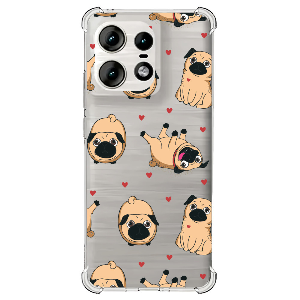 Capa Capinha (0229) PUG para MOTOROLA MOTO G200 5G,G100,G84,G82,G73,G71,G62,G5S+,G54,G53,G52,G50,G42,G41,G32,G31,G30,G23,G22,G20,G14,G13G10,G9 POWER,G9+,G9 PLAY,G8 POWER LITE,G8 POWER,G8+,G8 PLAY,G8