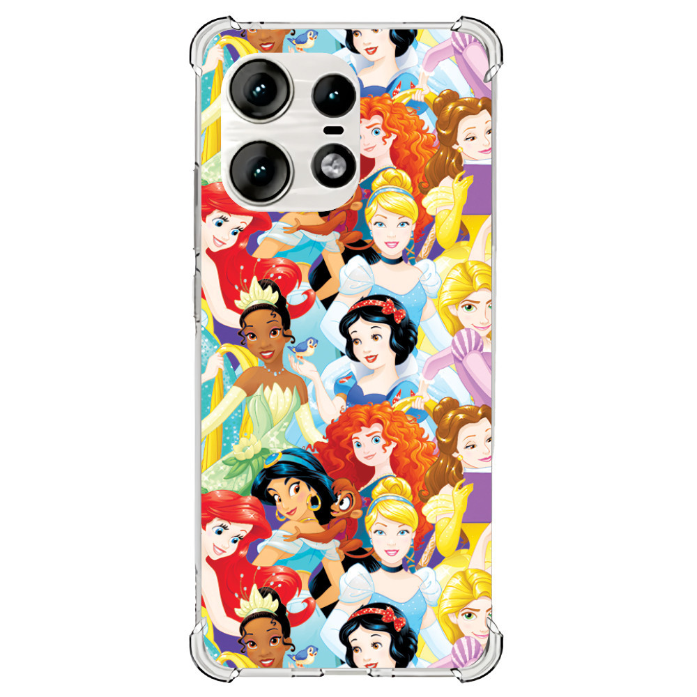 Capa Capinha (3108) PRINCESAS para MOTOROLA MOTO G200 5G,G100,G84,G82,G73,G71,G62,G5S+,G54,G53,G52,G50,G42,G41,G32,G31,G30,G23,G22,G20,G14,G13G10,G9 POWER,G9+,G9 PLAY,G8 POWER LITE,G8 POWER,G8+,G8 PLAY,G8