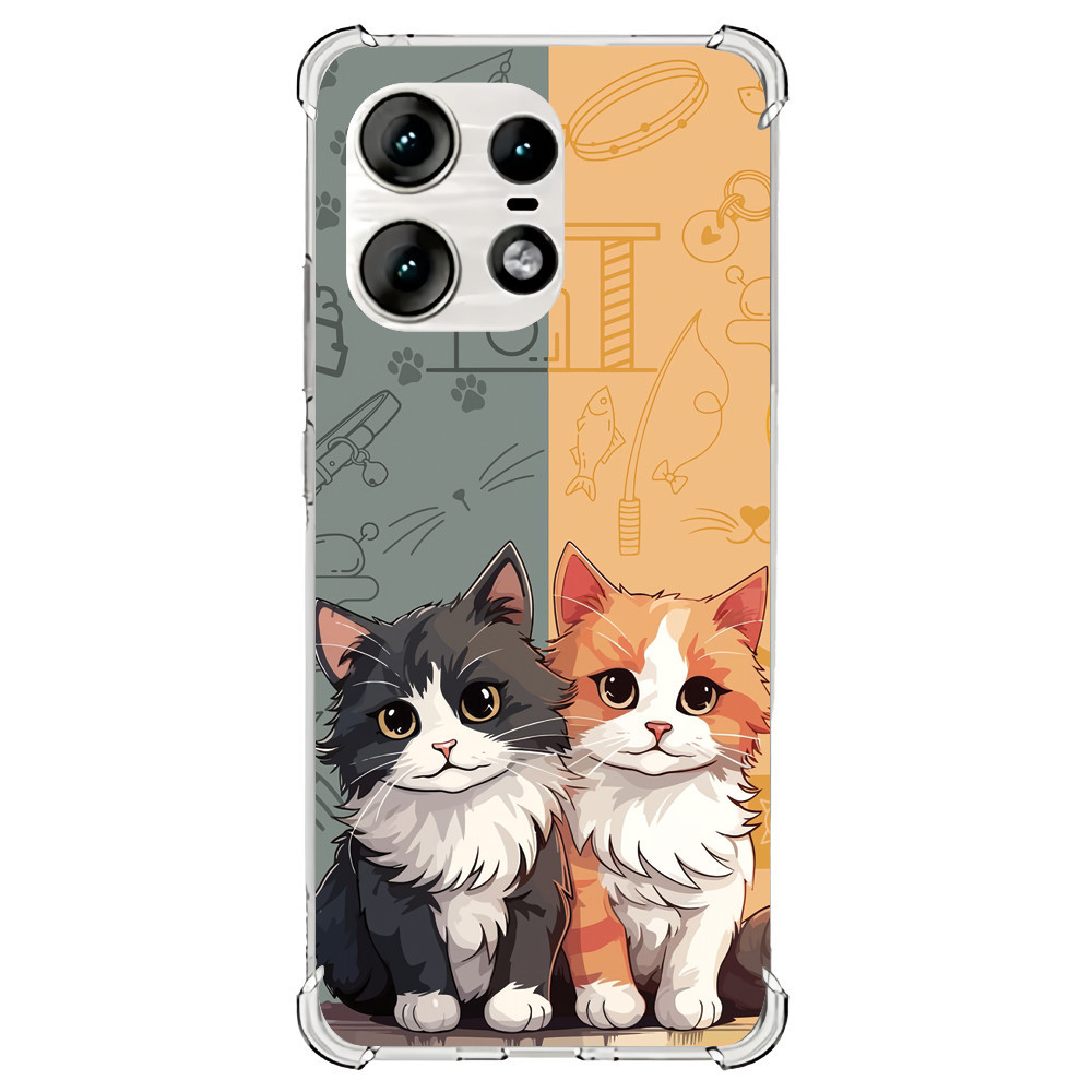 Capa Capinha (3285) GATINHOS para MOTOROLA MOTO G200 5G,G100,G84,G82,G73,G71,G62,G5S+,G54,G53,G52,G50,G42,G41,G32,G31,G30,G23,G22,G20,G14,G13G10,G9 POWER,G9+,G9 PLAY,G8 POWER LITE,G8 POWER,G8+,G8 PLAY,G8