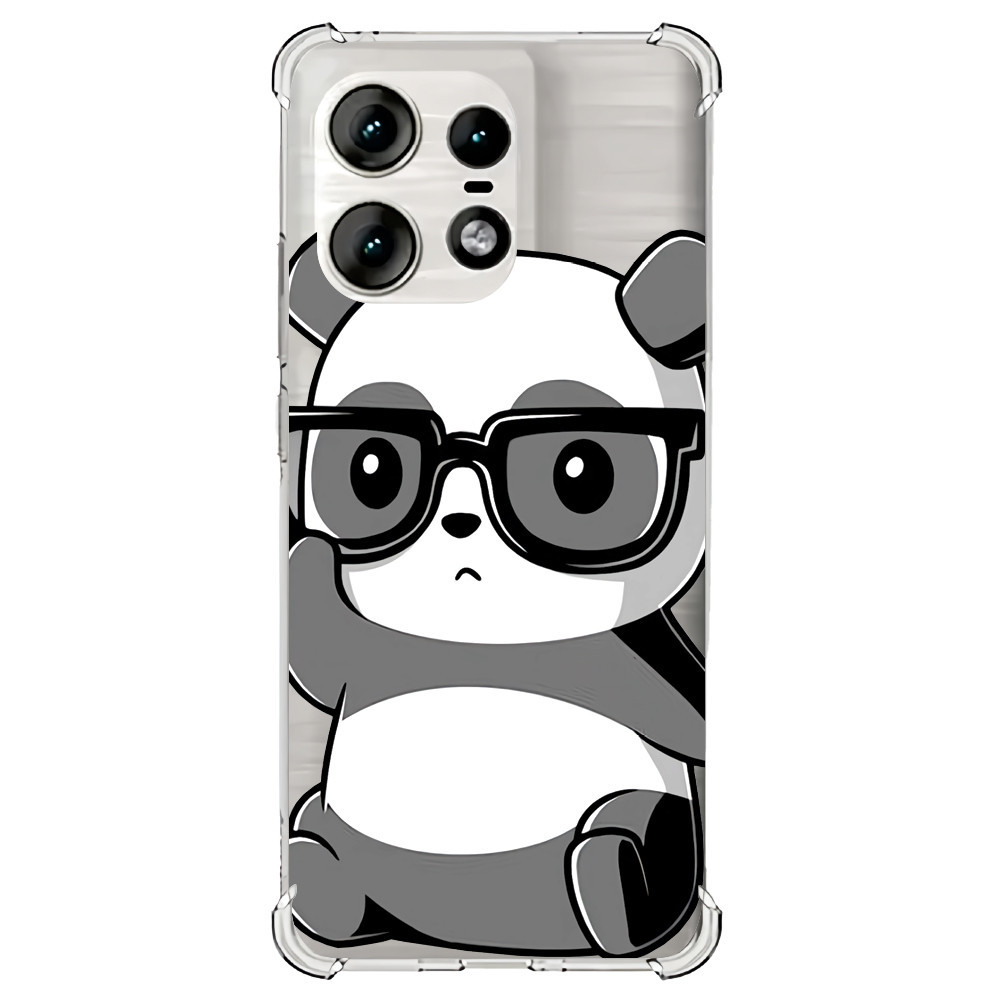 Capa Capinha (3298) PANDA GRAY para MOTOROLA MOTO G200 5G,G100,G84,G82,G73,G71,G62,G5S+,G54,G53,G52,G50,G42,G41,G32,G31,G30,G23,G22,G20,G14,G13G10,G9 POWER,G9+,G9 PLAY,G8 POWER LITE,G8 POWER,G8+,G8 PLAY,G8